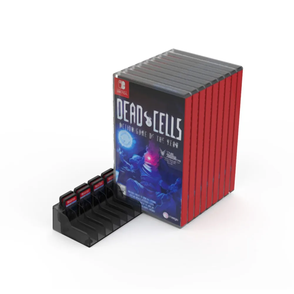 For Nintendo Switch Game Cassette Storage Rack Switch Lite Disc Rack NS Game Disc Rack Game Cassette Storage Box