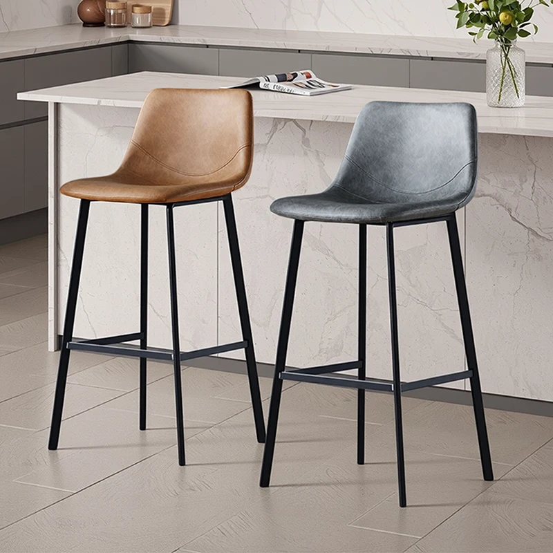

Counter High Bar Stool Luxury Nordic Accessories Home Designer Chair Modern Comfortable Cadeiras De Jantar Living Room Chairs
