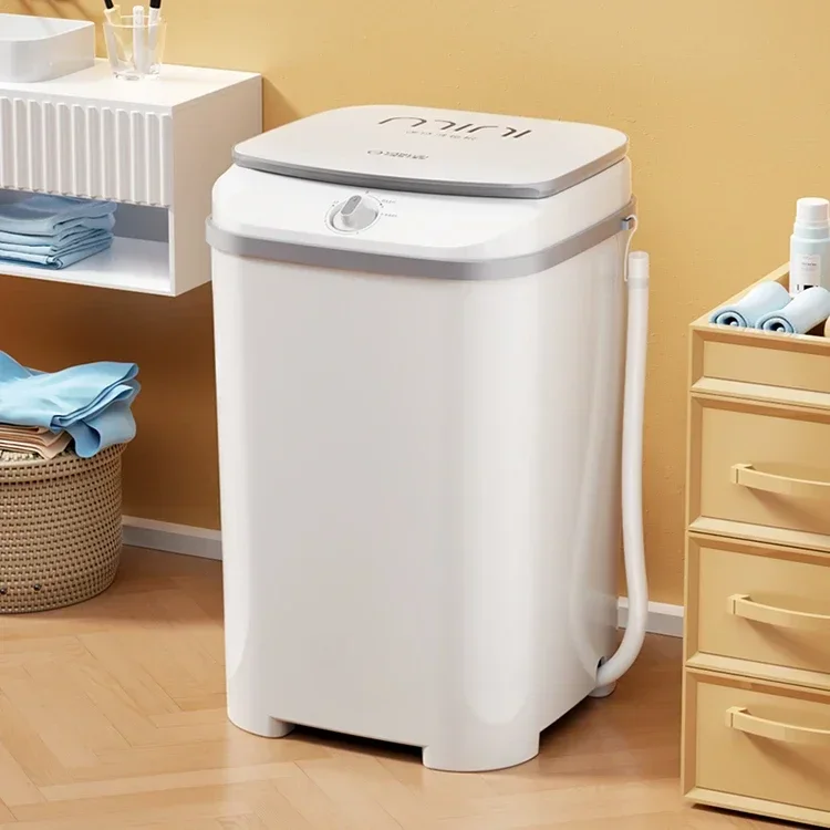 Large Capacity Single-Barrel Household Semi-Or Full-Automatic Small Dormitory Baby Children & Baby Mini Washing Machine