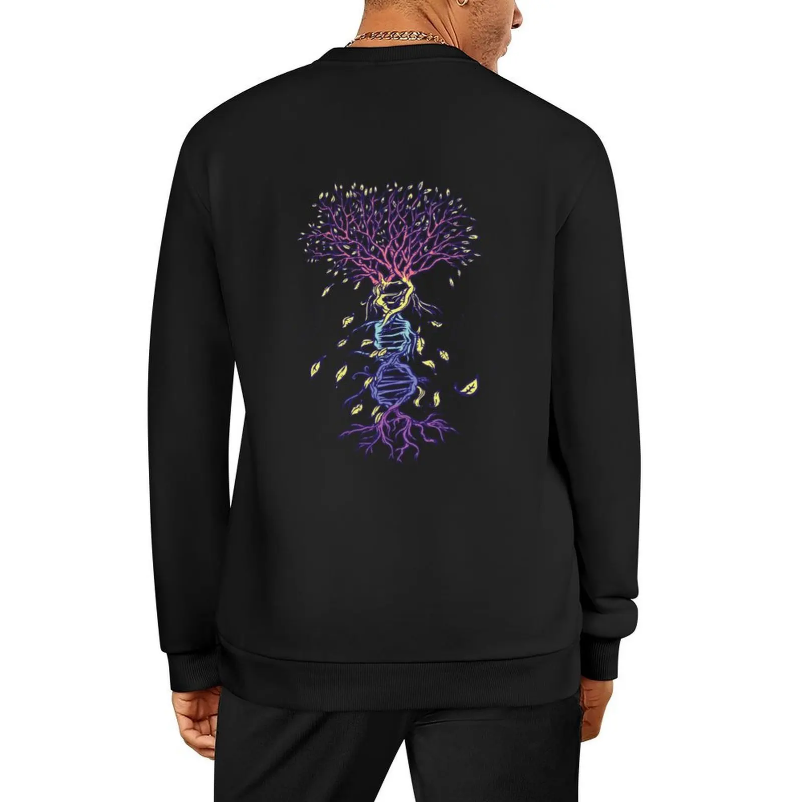 

DNA Tree of Life Pullover men's coat anime clothing aesthetic clothing men's sweat-shirt set graphic sweatshirts