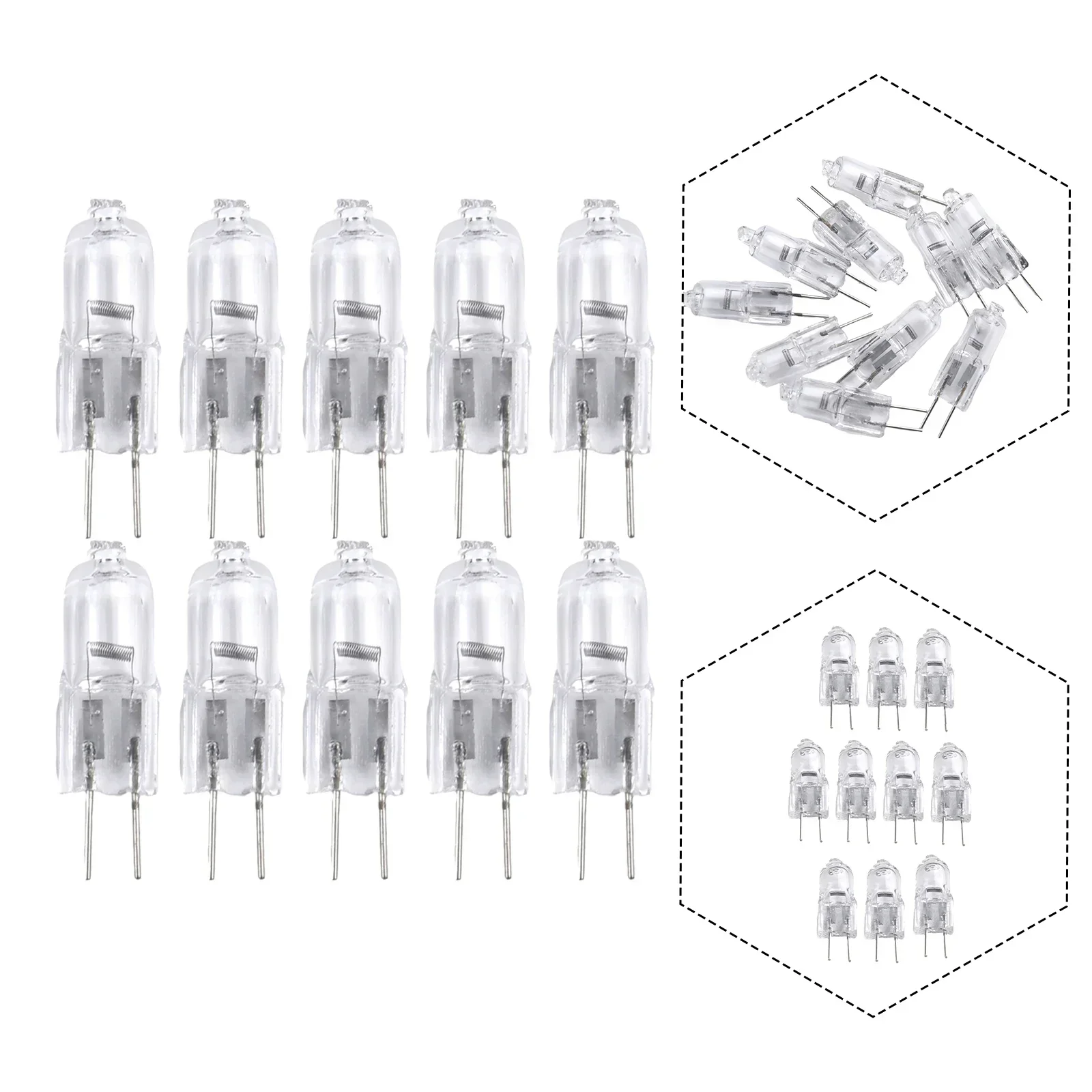 10Pcs G4 Halogen Bu… - image