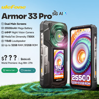 【World Premiere】Ulefone Armor 33 Pro 5G Rugged Phone 25500 mAh 512GB ROM 120Hz 6.59”3.4\