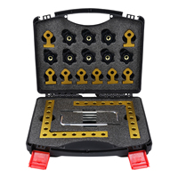 Angle Clamp 90 Degree Clamps for Woodworking 4PCS Positioning Square Right 5.5Inch Aluminum Alloy for Picture Frame/ Cabinet