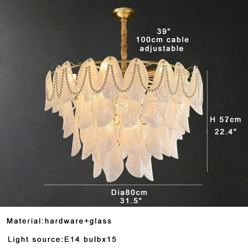 Luxe glazen kroonluchter, grote kroonluchter voor woonkamer, villa, eetkamer, hotel, keuken, moderne gouden kristallen kroonluchter