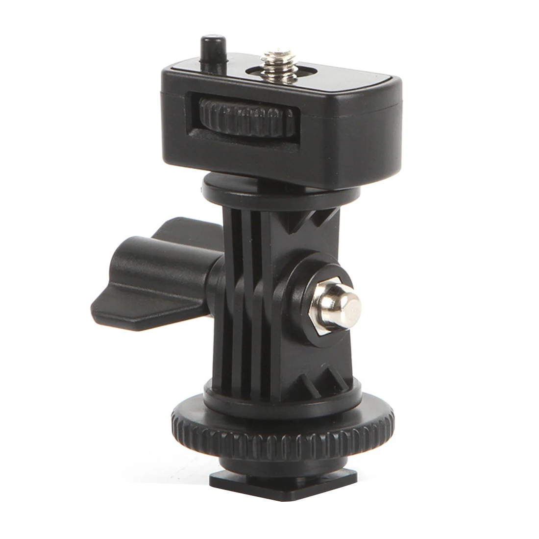 Kunststoff Hot Cold Schuh Basis Halterung Einstellbare Abschließbare 1/4 Schraube Adapter für DLSR Kamera Käfig Rig Monitor Flash Füllen Licht Halterung – Detail 2