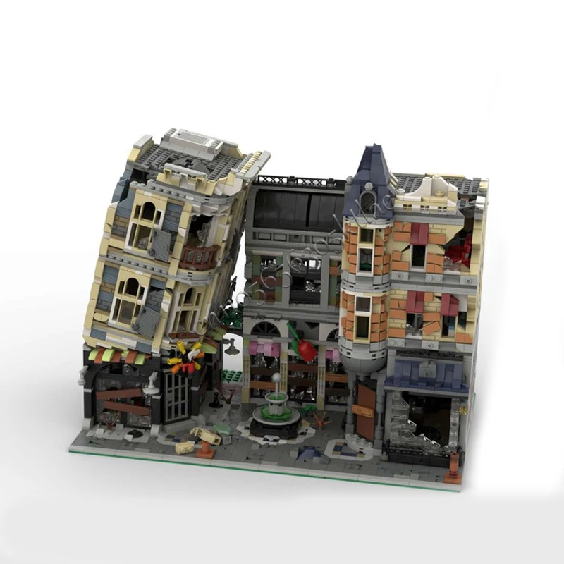 جديد 4648 قطعة MOC تخصيص أطلال القرون الوسطى من نموذج مربع اللبنات لتقوم بها بنفسك التعليم الجمعية الاطفال اللعب مفاجأة الهدايا #2