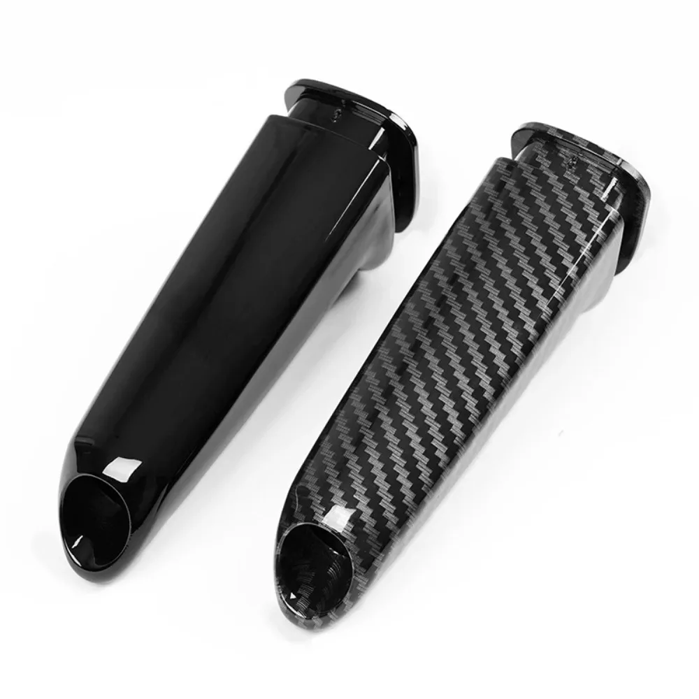 New Car Handbrake Grips Cover Trim For BMW E60 E90 E91 E92 E93 E86 E87 F31 F32 F61 F20Universal Carbon fiber pattern Accessories