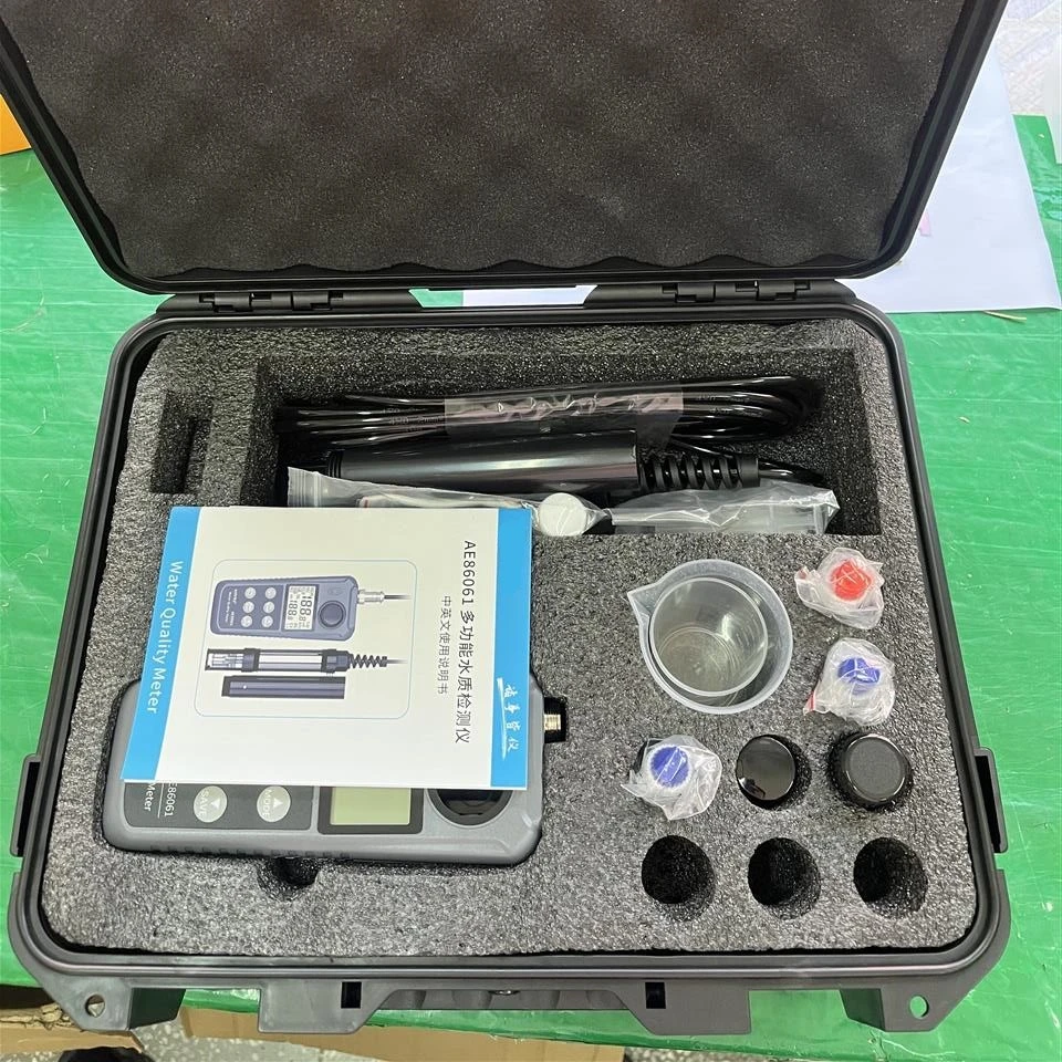 AE86061 NH -N ammonia nitrogen multi test fish shrimp farm multiparameter Do, PH water test kit water meter tester in pool