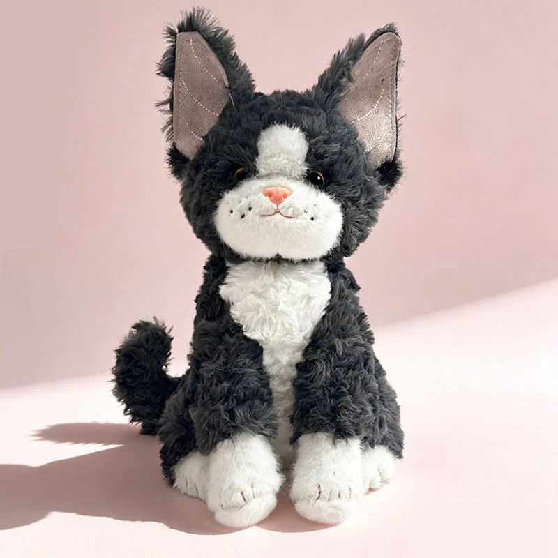 German cat plush detail
