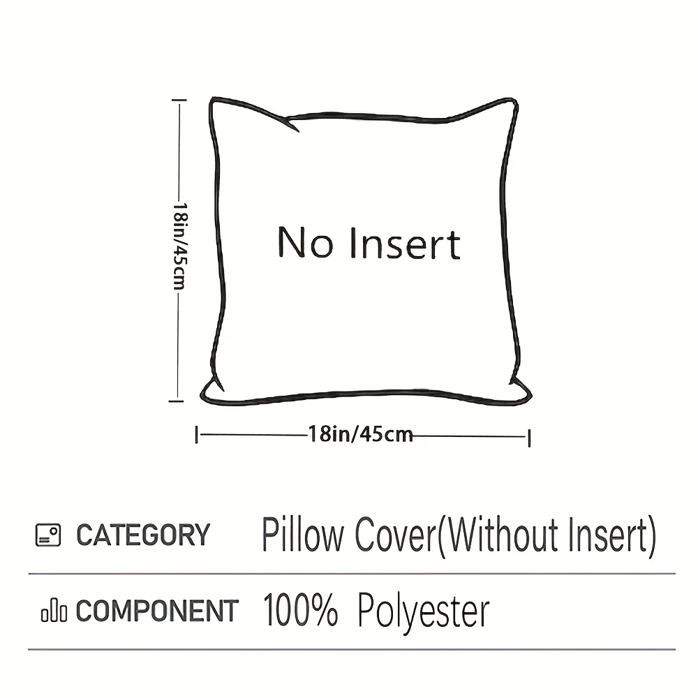 3D Christmas Tree Throw Pillow Covers Faux Plush Embroidered Xmas Tree Pattern Cushion Covers for Sofa Couch Home Decor