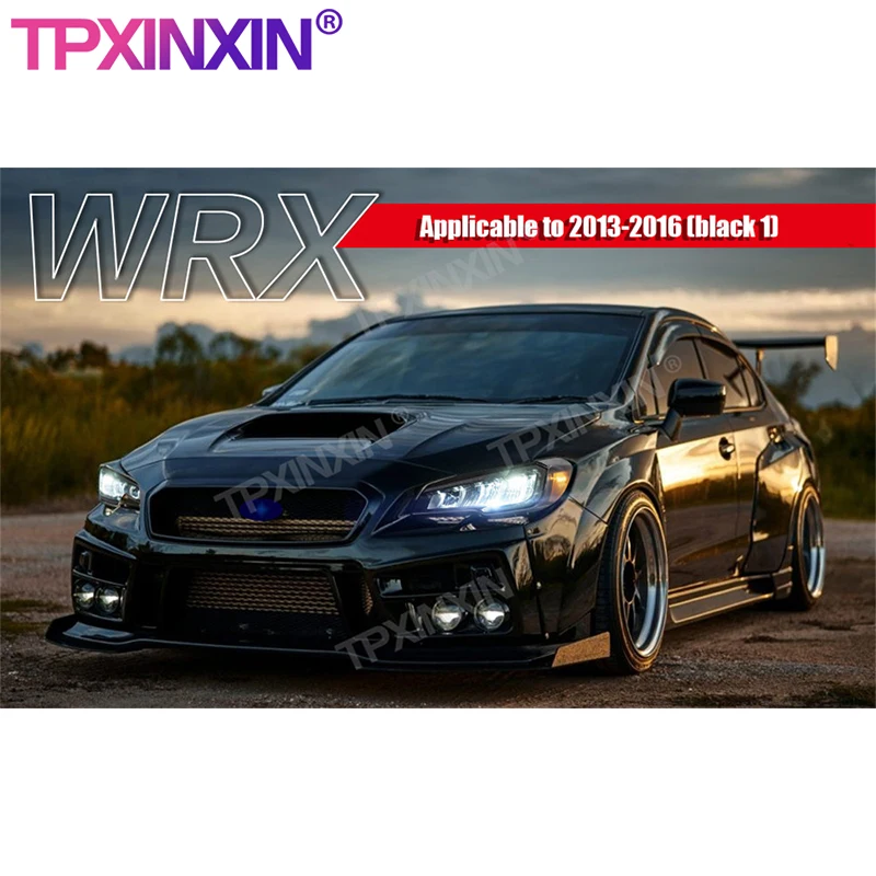 For Subaru Wrx Wing Leopard 2013-2016 Headlamp Led Assembly Reflective Mesh Modification Turn Signal Auto Accessories DRL