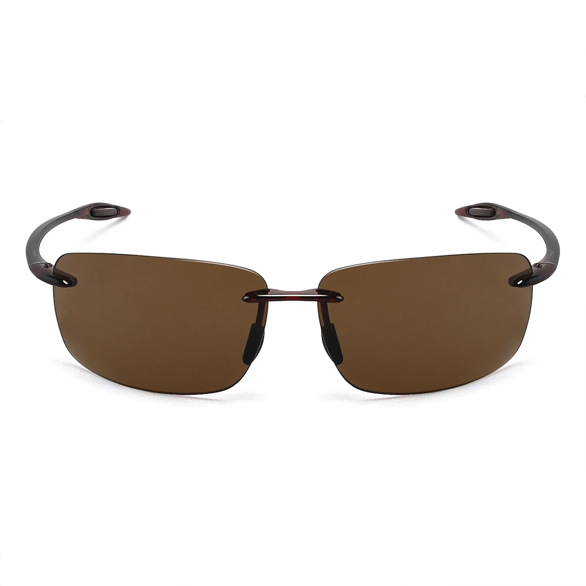 JULI Polarisierte Klassische Sportsonnenbrille für Männer & Frauen Tr90 Rahmenlos für Laufen Angeln Golf Autofahren Gafas De Sol Hombre MJ8 – Detail 7