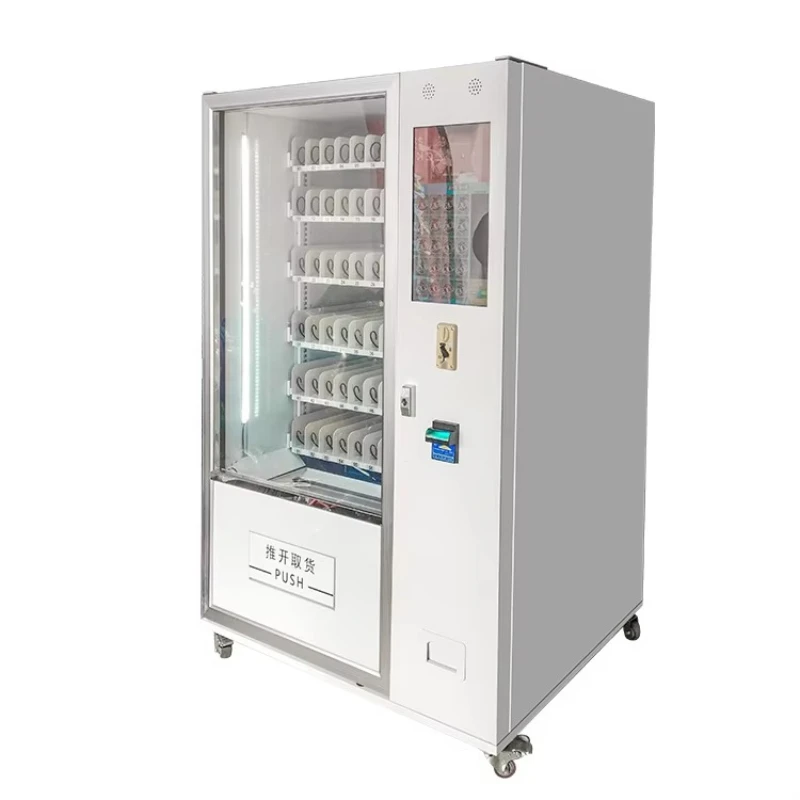 Customized Self Service Snack Drink Vending Machine Intelligent Automatic Food Kiosk Multiple Items For Mall Office Hotel School