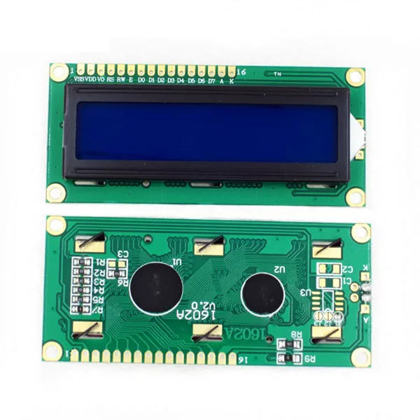 10PCS LCD1602+I2C 1602 Serial Blue/Green Backlight LCD Display 2560 UNO AVR IIC/I2C for