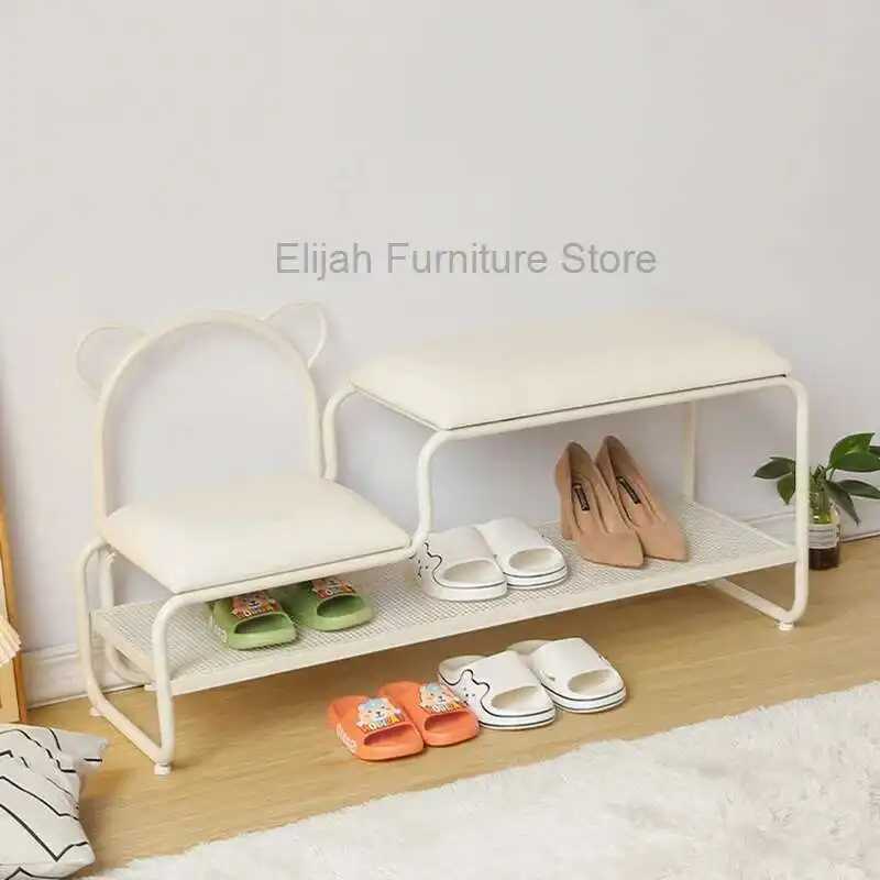 

Makeup Shoes Bench Storage Nordic Home Bedroom Stool Living Room Entrance Meuble Salon Furniture Decoration