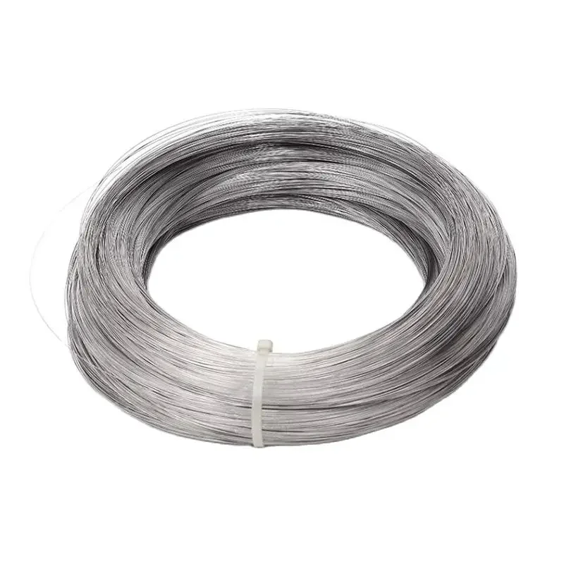 304 aço inoxidável fio de aço macio/duro diâmetro 0.05-6mm fio único amarração fio de ferro macio à prova de ferrugem