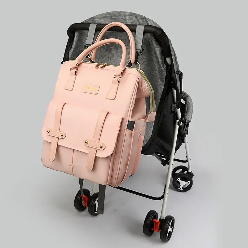 Mother and Baby Bag New Portable Mother Bag Premium Sense Going Out Backpack Multifunctional Mommy Bag