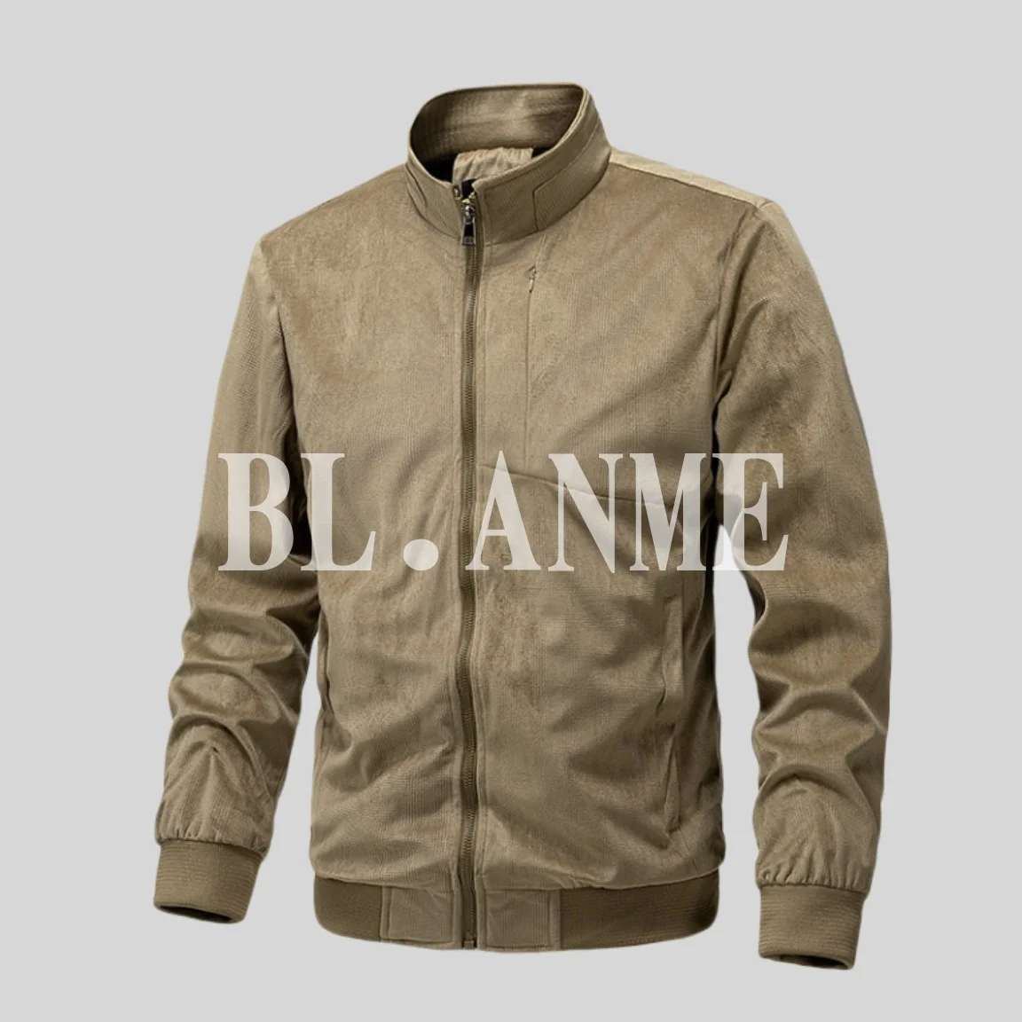 

BL ANME мужское деловое пальто-манто, повседневное бейсбольное пальто с воротником-стойкой, длинное све, осеннее новое поступление, одежда M Faion