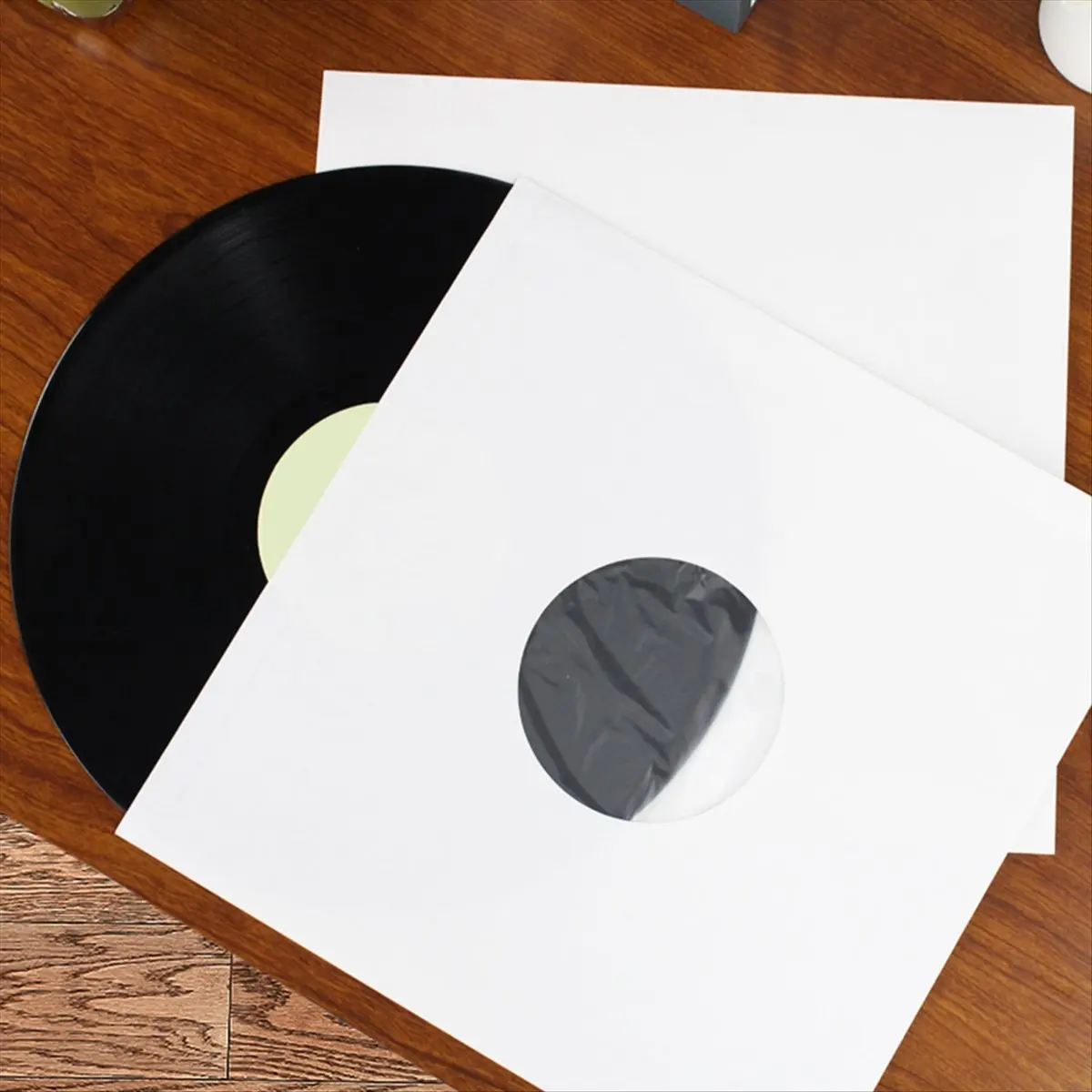 DT85 HOT 20 Pieces 12Inch LP Record Cover Resealable Outer Sleeves Paper Bag Vinyl Record Storage Bags