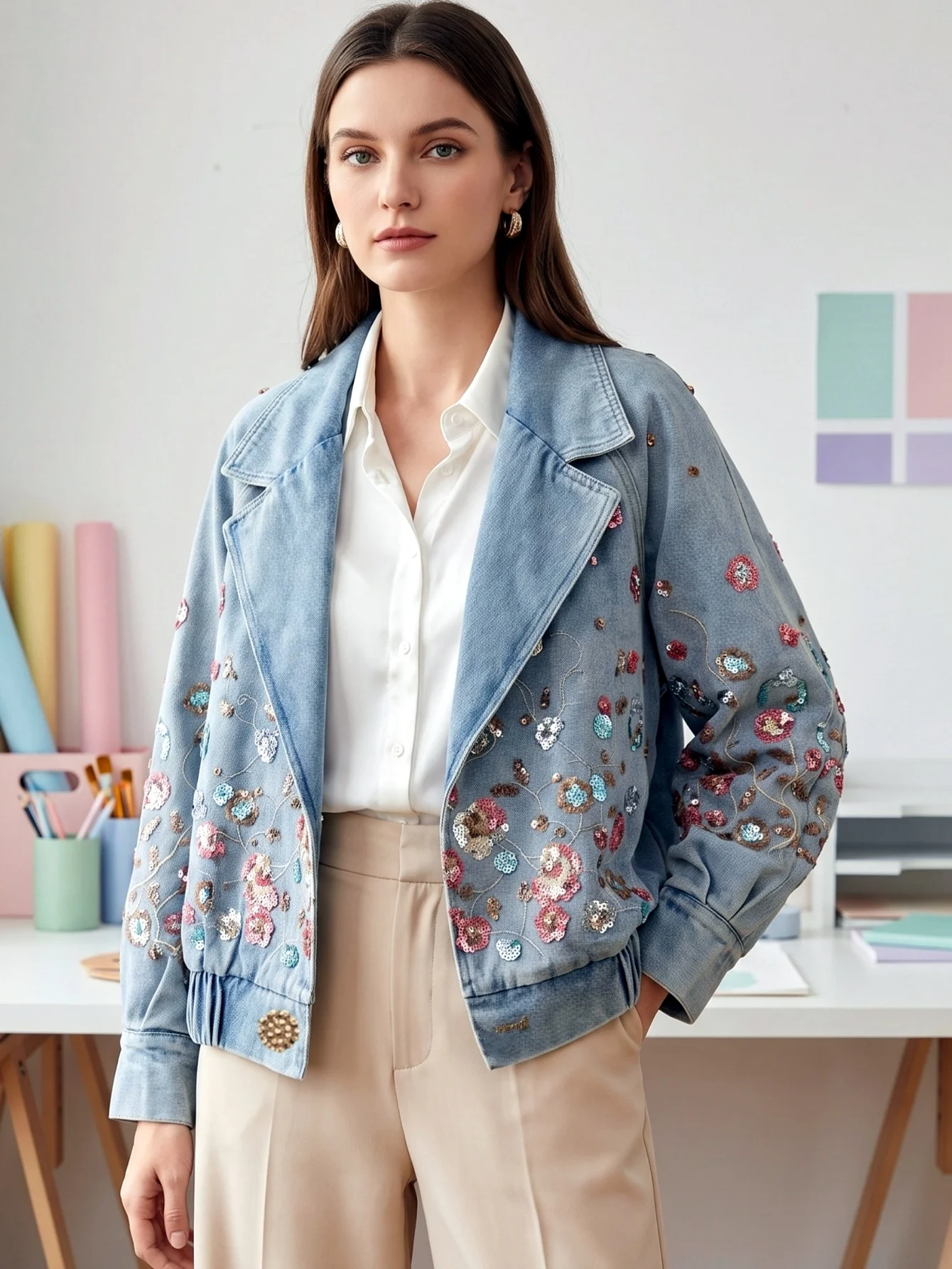 Black Faux Leather Jackets Women Long Sleeve Buttons Elastic Oversized Coats Fashion 2026 Autumn Winter Streetwear
