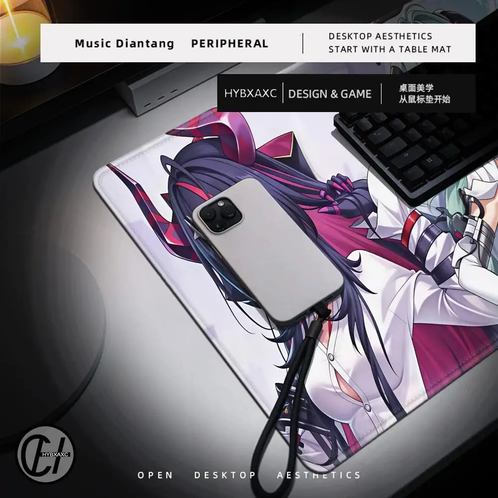 Mousepad Iroi Neverness To Everness NTE Overlock Office Anime Cute Girl Mouse Pad Gaming Keyboard Non-slip HD Printing Desk Mat