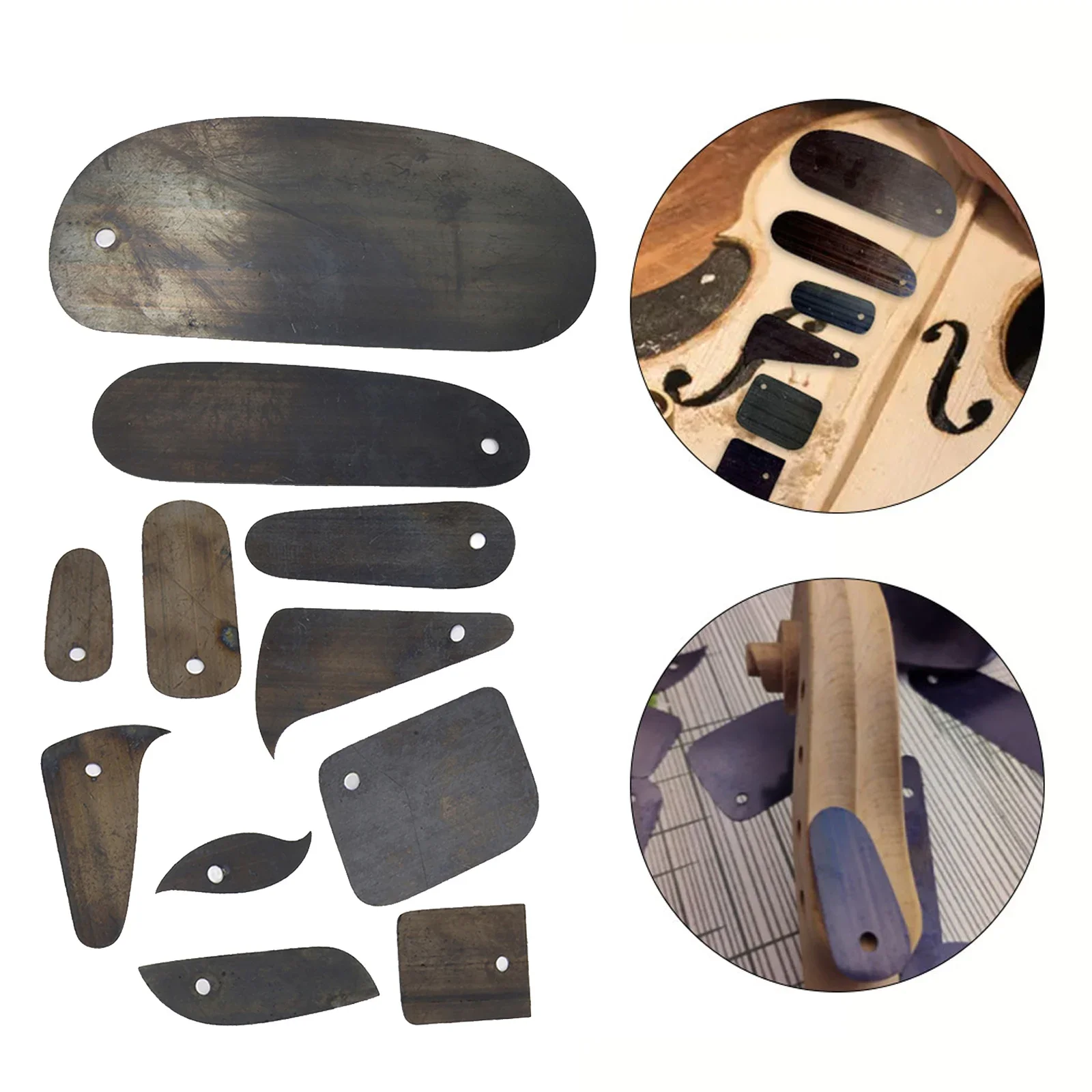 Essential Violin Making Tool Set  11PCS Luthier Tools  Professional And Efficient For Repairing And Crafting String Instruments