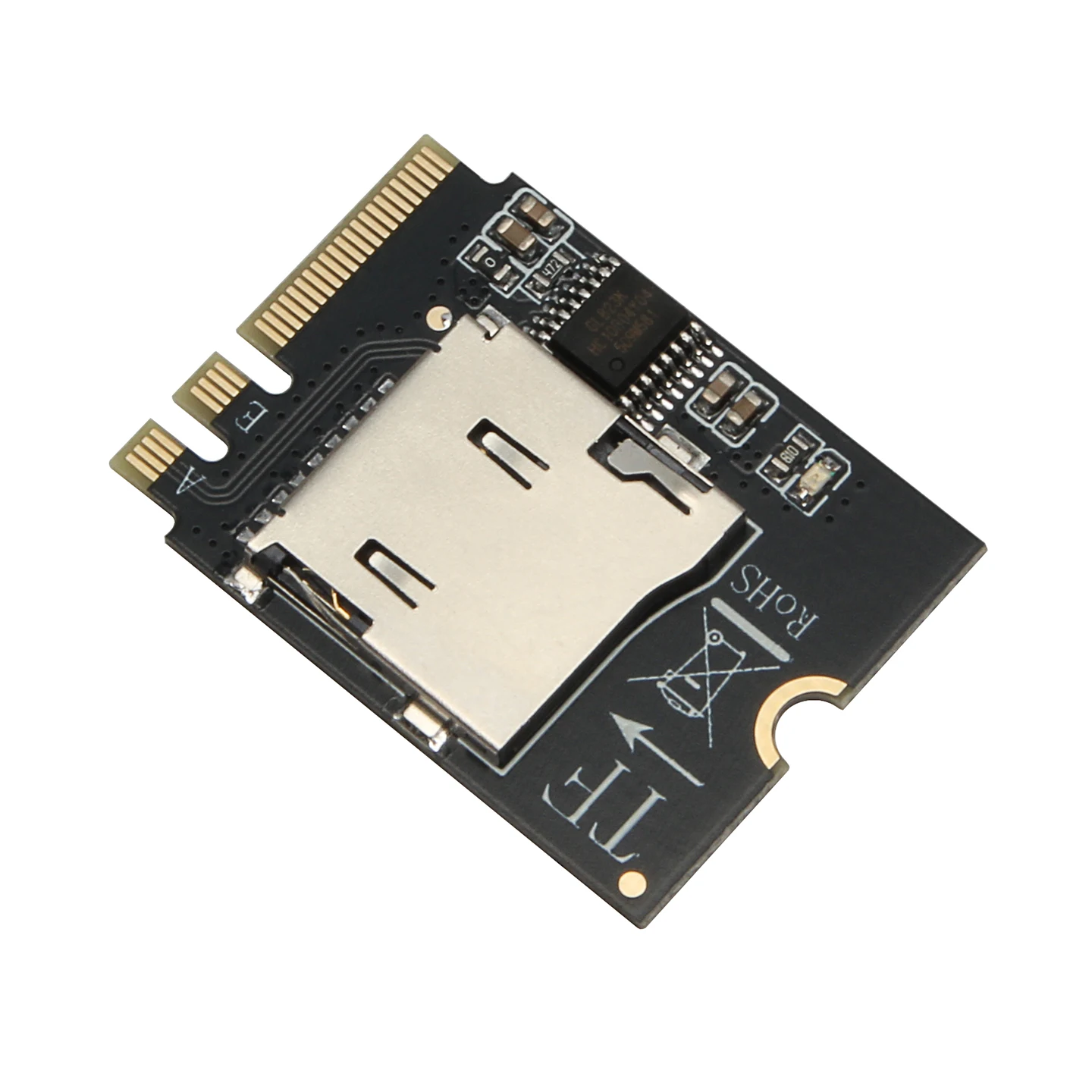 For NGFF M.2 A/E KEY 2230 Wireless Network Card Wifi to Micro SD SDHC TF Support Hot-swappable Adapter Card