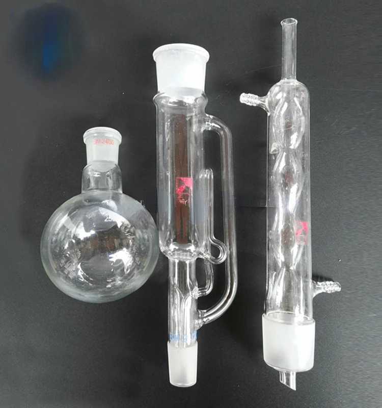 200ml 500ml 1000ml Laboratory Soxhlet extractor apparatus Including Heating mantle