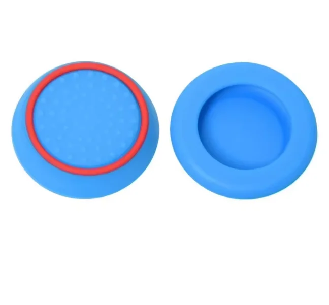 Dual-color Silicone Thumb Stick Grip Cap Cover for Playstation 5 PS5 PS4 Slim/Pro Xbox Series X/S Game Controller Thumb Grip Cap