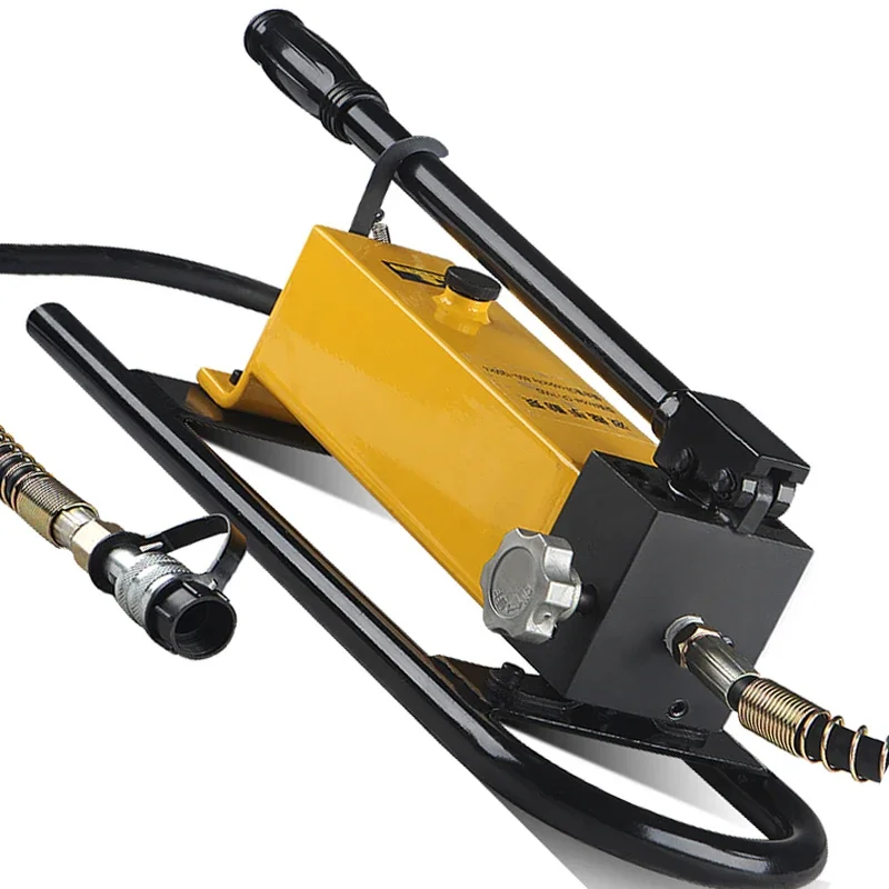 Nowa pompa hydrauliczna CP-700 przenośne szczypce dzielone hydrauliczne narzędzie do zaciskania z dwubiegową ręczną pompą hydrauliczną pompa wysokociśnieniowa