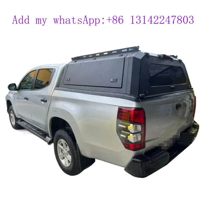 

Стальной навес пикапа MANx4, крышка для грузовика, топпер, корпус кемпера для грузовиков Triton L200 MR 19-22, пикап