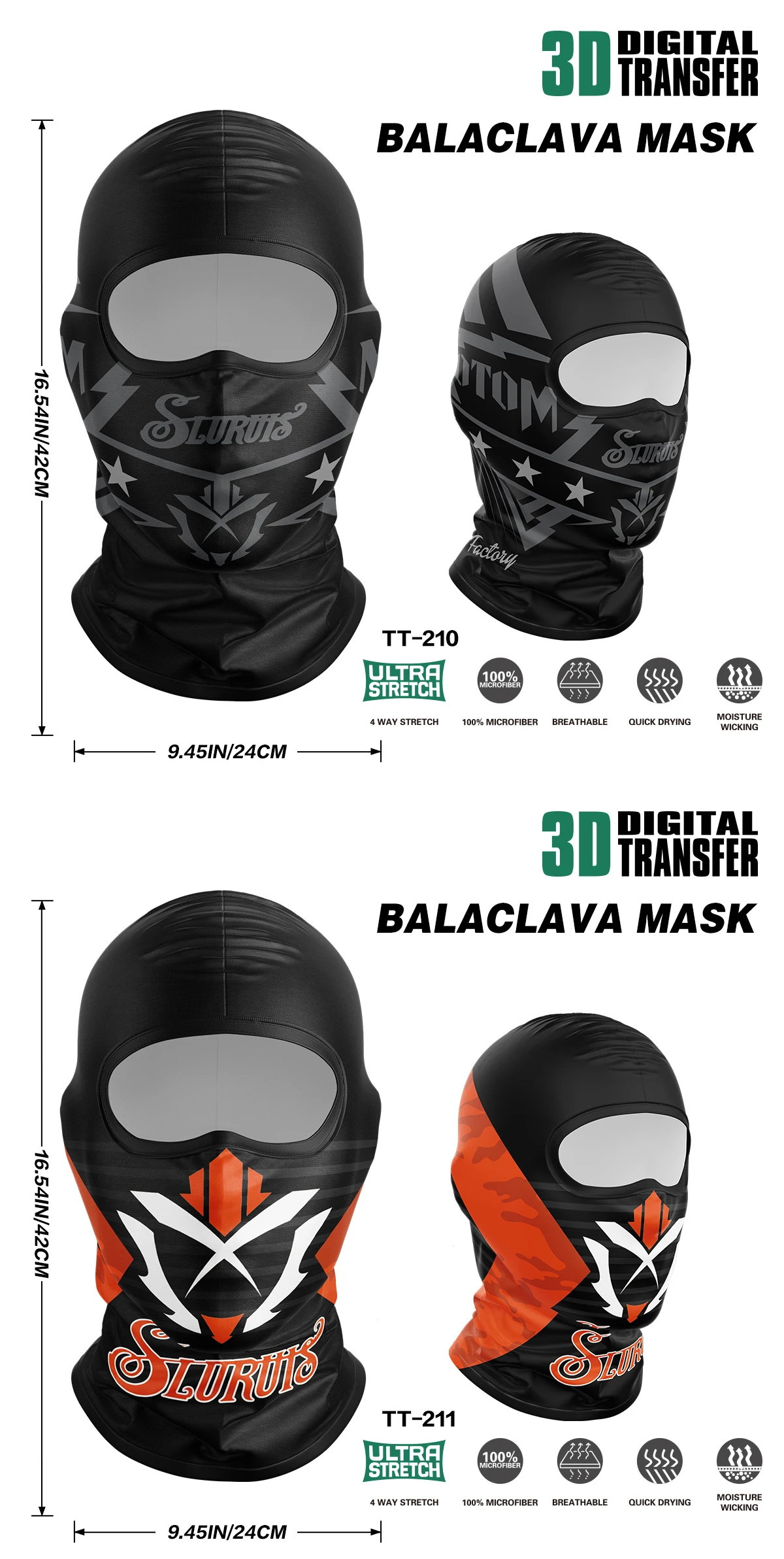 Motorrad Reiten Maske Clown Geist Schädel Sonnenschutz Schnell trocknend Balaclava Sommer Männer Outdoor Fahrrad Kopf Abdeckung Hals Abdeckung – Detail 9