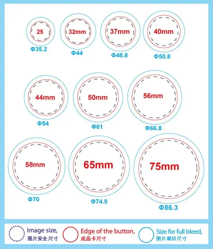 Multi-sheet Manual Press Badge Button Paper Cutter MSPC-2