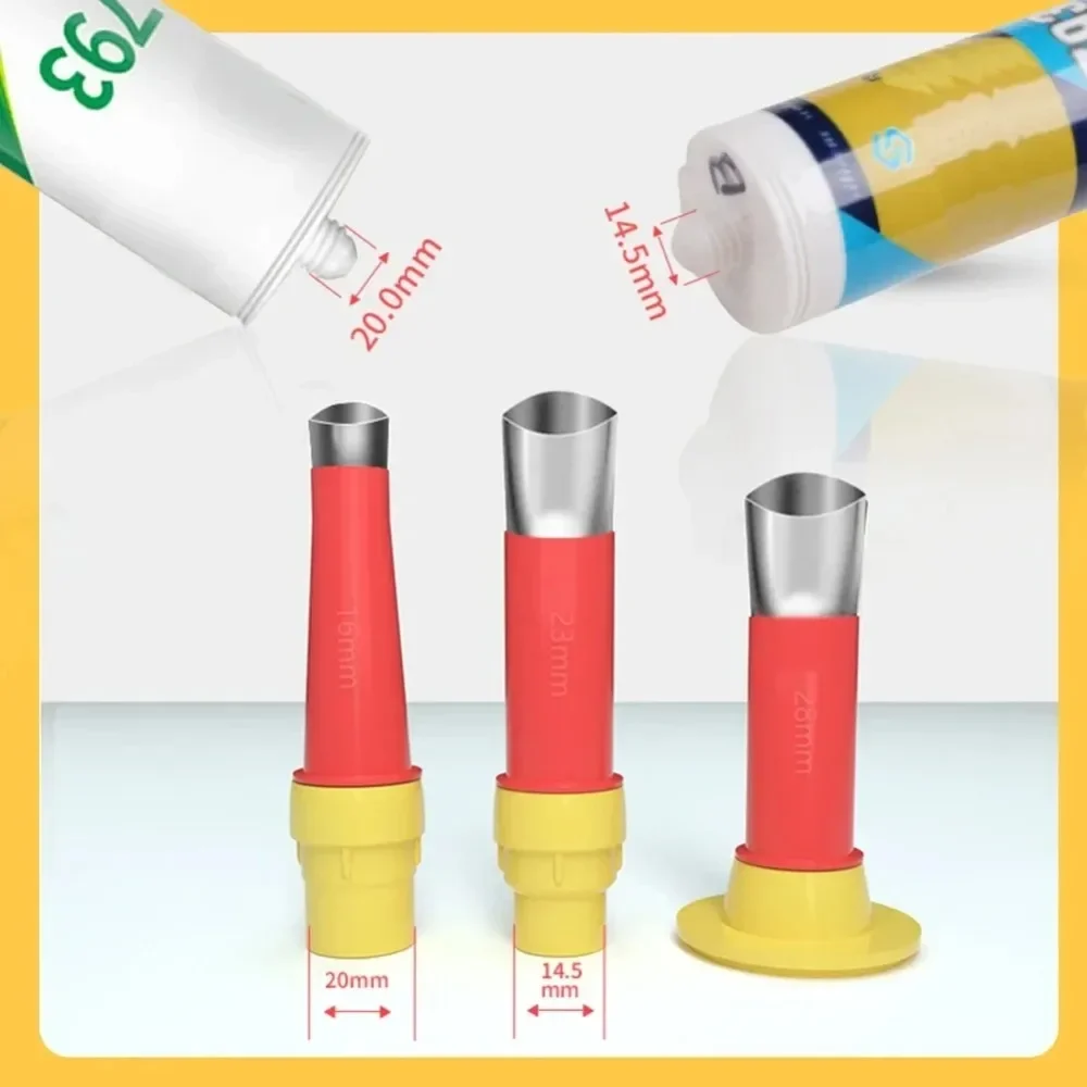 22 Pieces of Sealing Machine, Sealing Nozzle, Glue Applicator, Silicone Tool, Sealant, Kitchen Bathroom Sink Joint