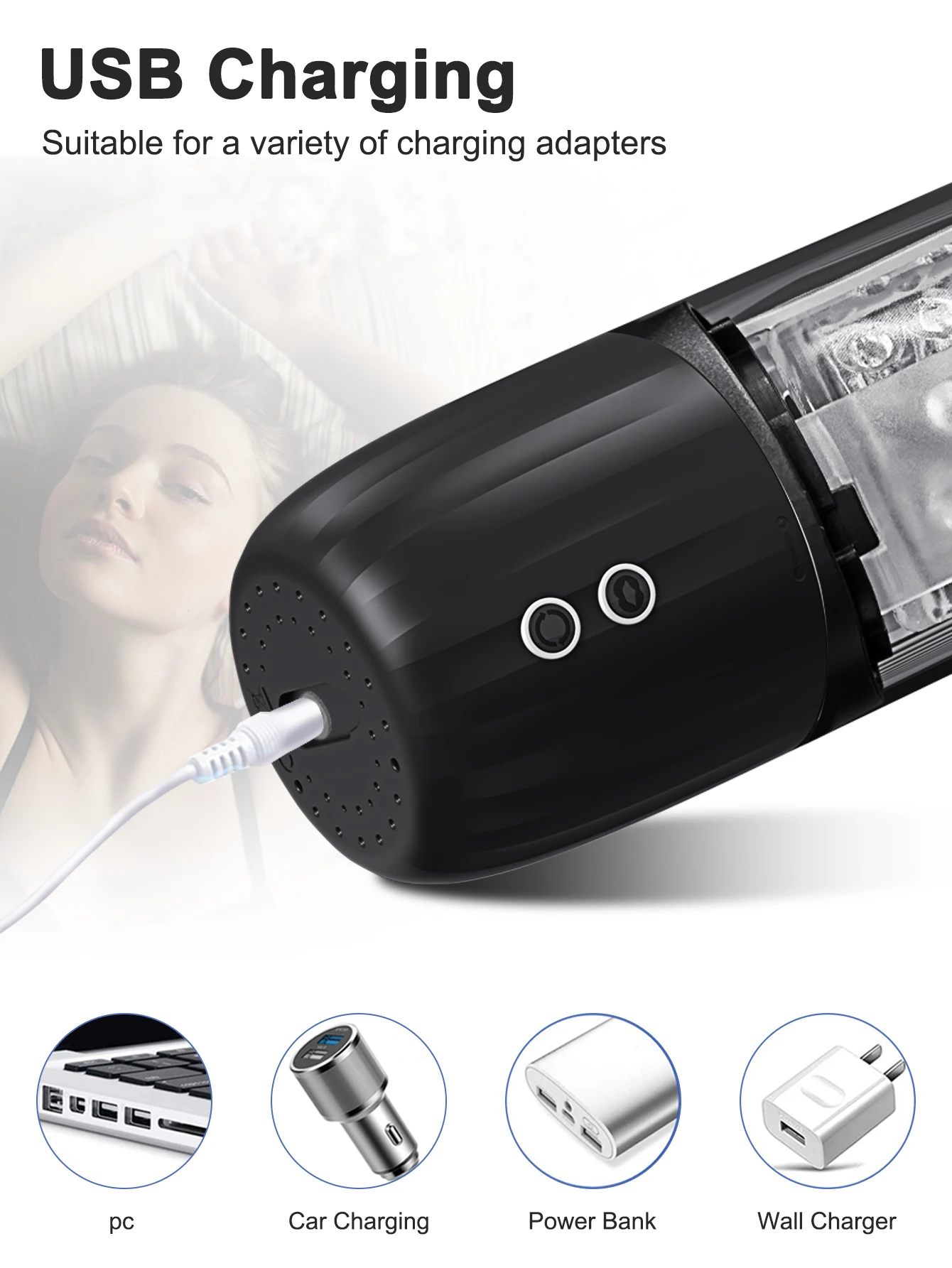 IPX8 Waterproof Male Masturbator for Men Sucking Vagina Masturbation Blowjob Automatic Masturbators Sex Toys Goods for Adults