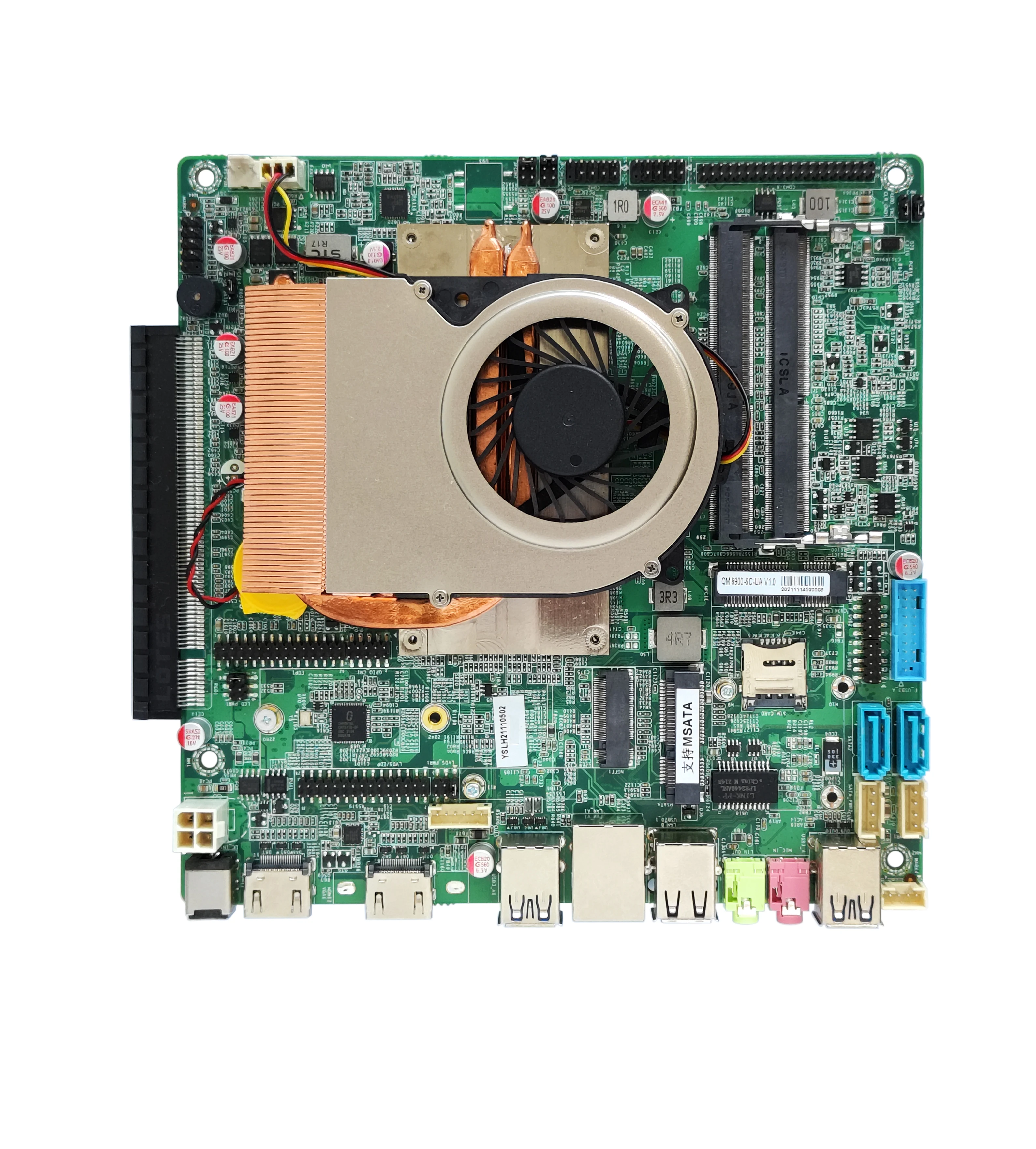 NEW ELSKY Core Mini ITX Mainboard I7 9th Gen Processor Motherboard QM8900 CoffeeLake PCIE BGA1440 view 4