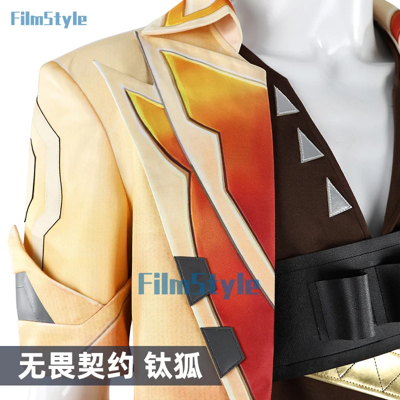 VALORANT Tejo Cosplay Costume Uniform Halloween Carnival Party Christmas Play Role Clothes Clothing for Men FilmStyle