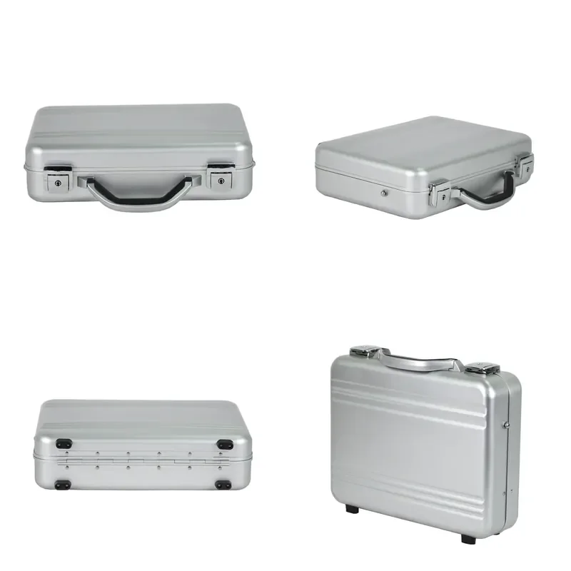 Customizable-Manufacturer's custom, one-piece forming and stretching all-aluminum box, pure aluminum box, business document