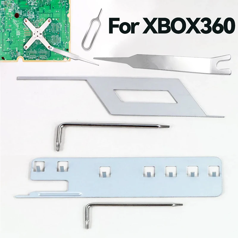 1 Juego De Outils D'Ouverture De consola Xbox 360 Fat Slim Compatible con Xbo 360 Profesional Tx X Pince X-Clamp Outil De Retrato