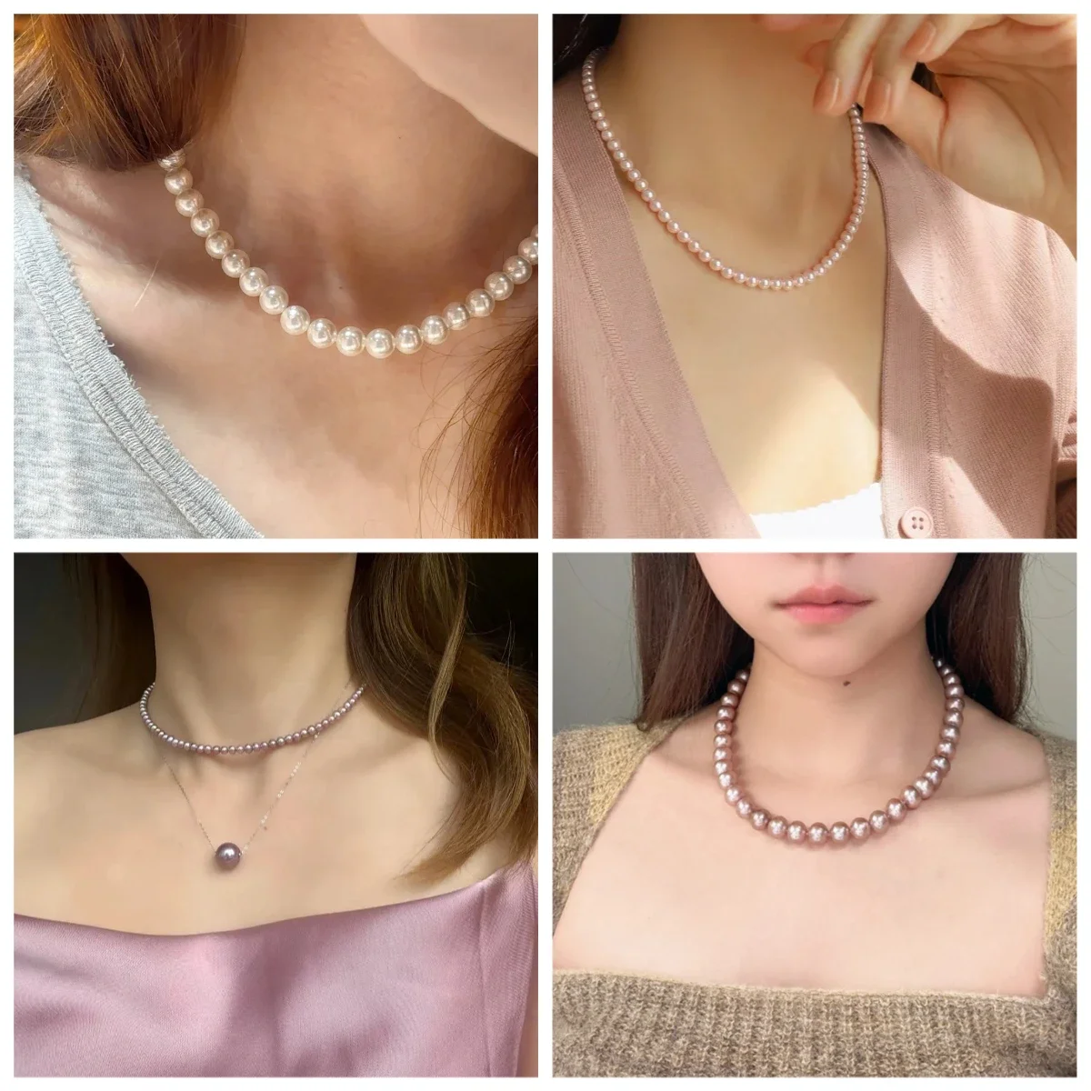 Natural Freshwater Pearl Beads High Quality 36cm Punch Round  for DIY Women Gift Necklace Bracelet Jewelry Making Wedding