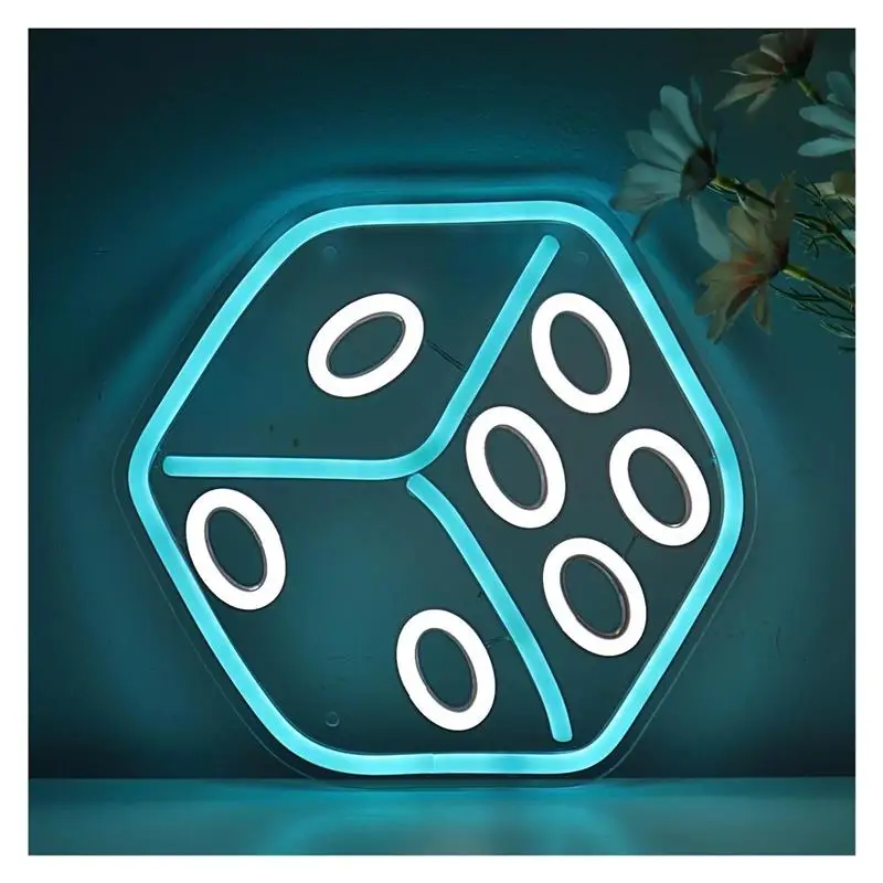 dice-wall-neon-sign-light-usb-powered-for-game-room-shop-party-pub-club-decoration-mood-lamp-29cm×28cm