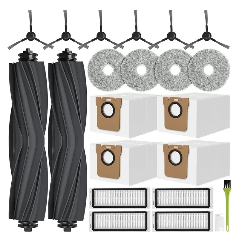 A76I-Accessories For Dreame L20 Ultra Complete / L20 Ultra Replacement Parts Accessory Set With Main Brushes,Dust Bags