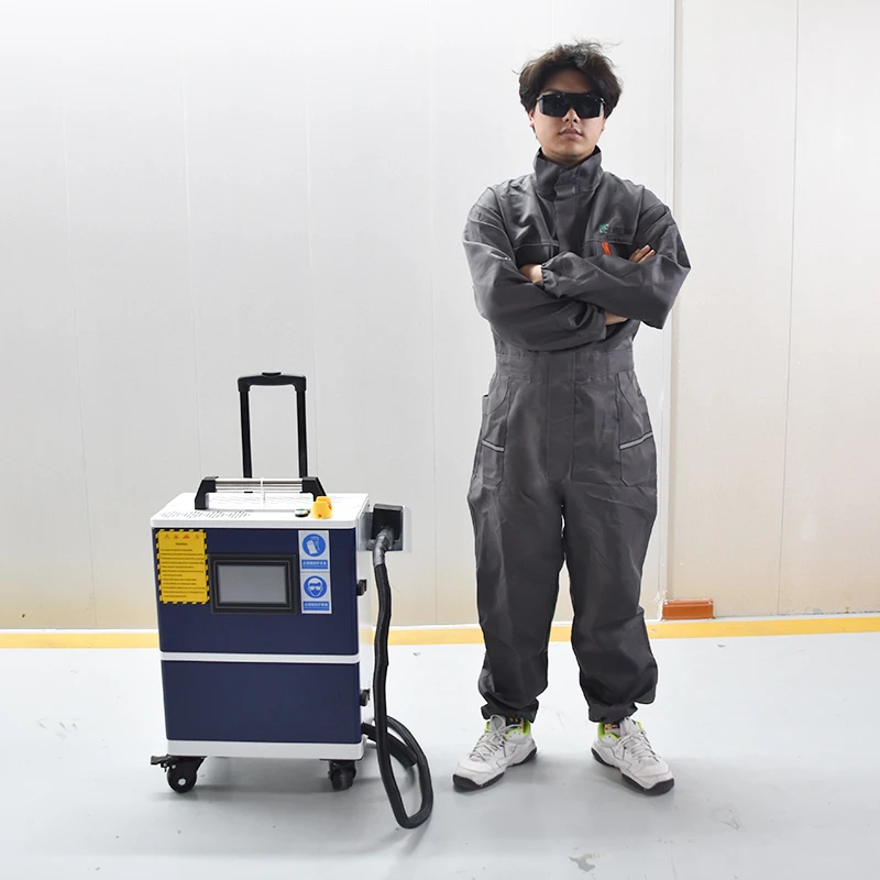High Quality Pulse Laser Cleaning Machine 100W-1000W Rust Removal for Glass Plastic & Rubber for Home Use Restaurant Industries