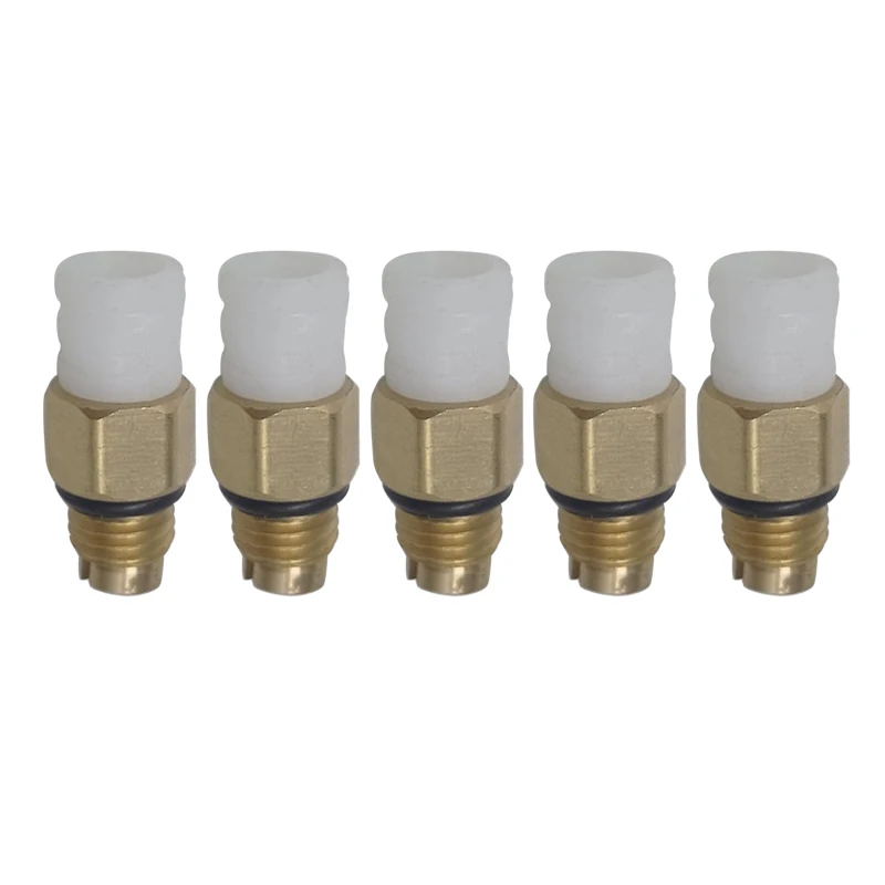 5pcs Air Suspension Repair Kit Spring Shock Brass Valve Connector M8 Fit for Mercedes Benz W164 W166 W212 W221 W220 W211 W251