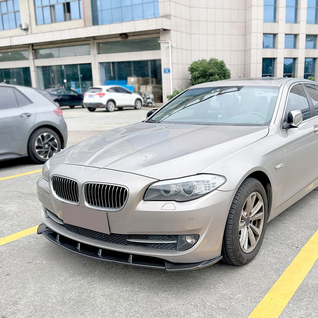Front Bumper Lip Spoiler Splitter Diffuser Body Kit ABS Tuning For BMW 5 Series F10 Standard Edition 2011 2012 2013 2014 view 6