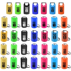 2/3/5/10/15L Waterproof Dry Bag Floating Sailing Canoing Boating Water Bag Swimming Rafting Kayaking River Trekking Pack
