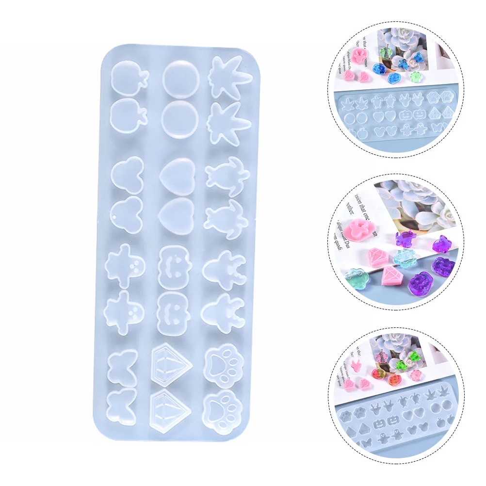 

Accessories Silicone Mold DIY Charm Molds Jewelry Silica Gel Mini Earring Epoxy