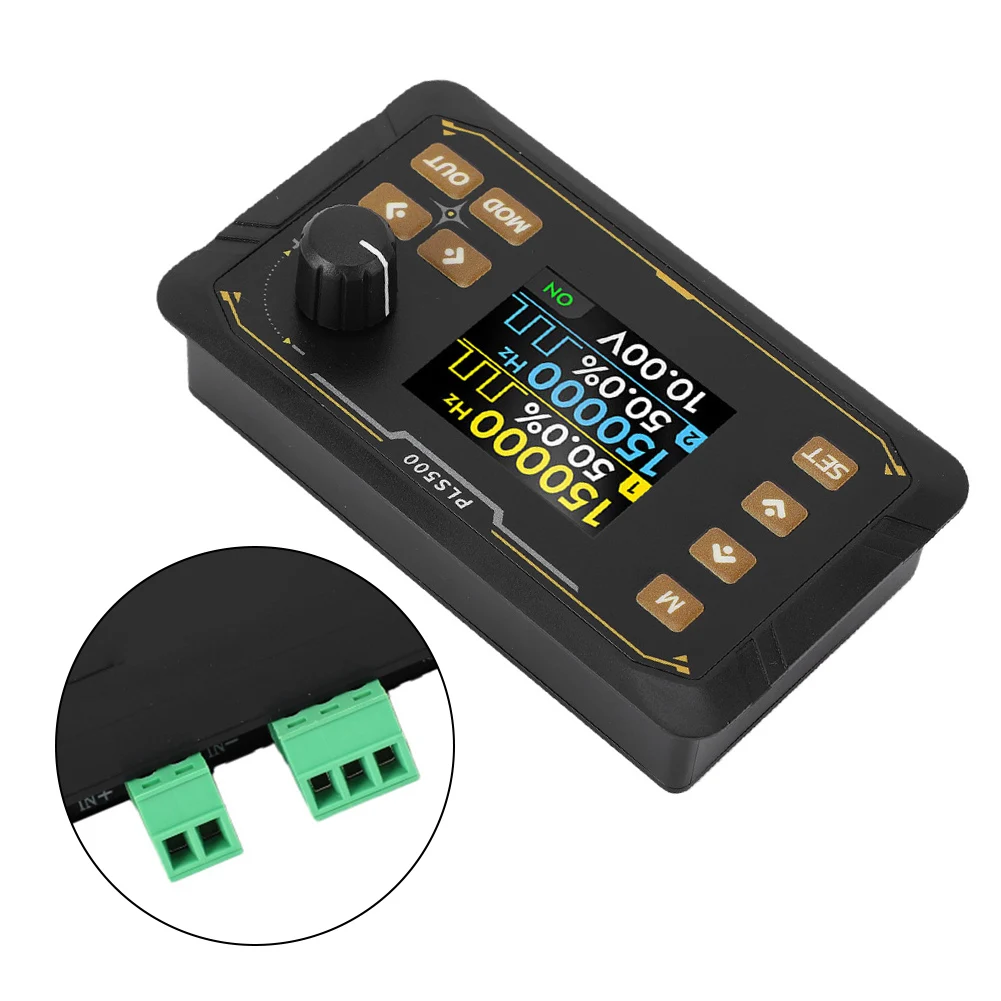 Frequency Generator Pulse Generator 0-100 Duty Cycle 0.1 Step 0 -359 Phase Control Dual Channel Frequency Generator