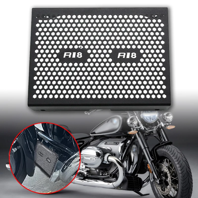 

Fit For BMW R18 R-18 B Classic 2021 2022 Grille Mesh Cover Motocycle CNC Accessories Engine Radiator Cooler Guard Protector