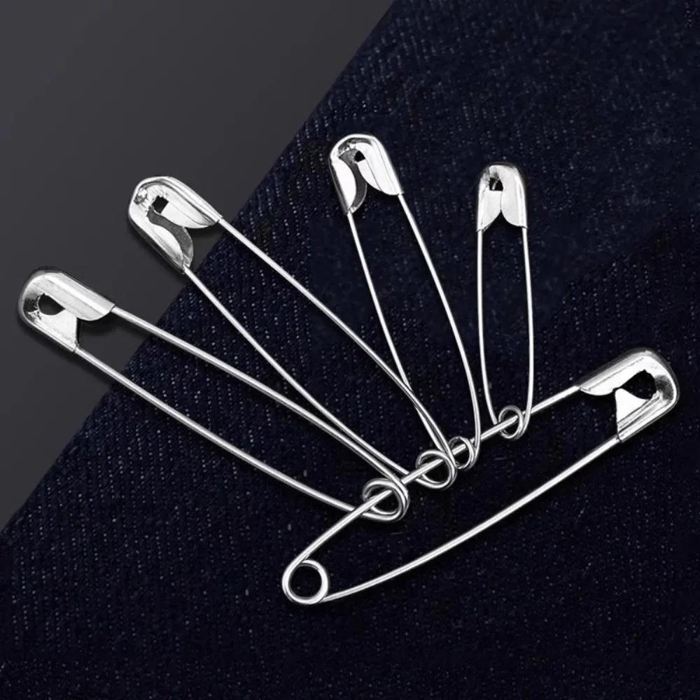 High Quality Multi-Size Safety Pins Rust Proof High Hardness Sewing Craft Safety Pin Thickened Clothing Tag Fasteners Crafts